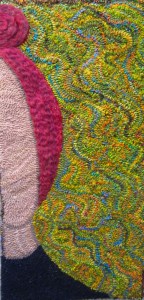 Judy attempting a selfie.